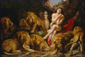  ben - Sir Peter Paul Rubens Daniel in der Löwen den